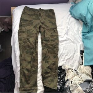 Garage camo cargo pants